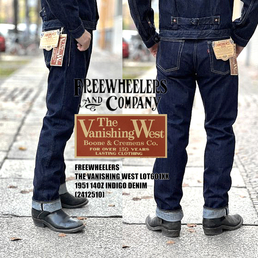 Levis Jeans 501 - FREEWHEELERS 601XX 1951, fünf Beutel mit