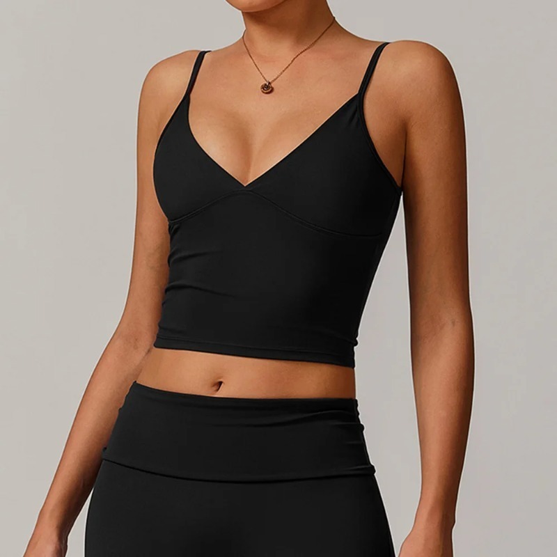 Quick Dry Underwear - Damen Sportunterwäsche Yoga-Top Weste Hochschockabsorbierend Schnelltrocknend