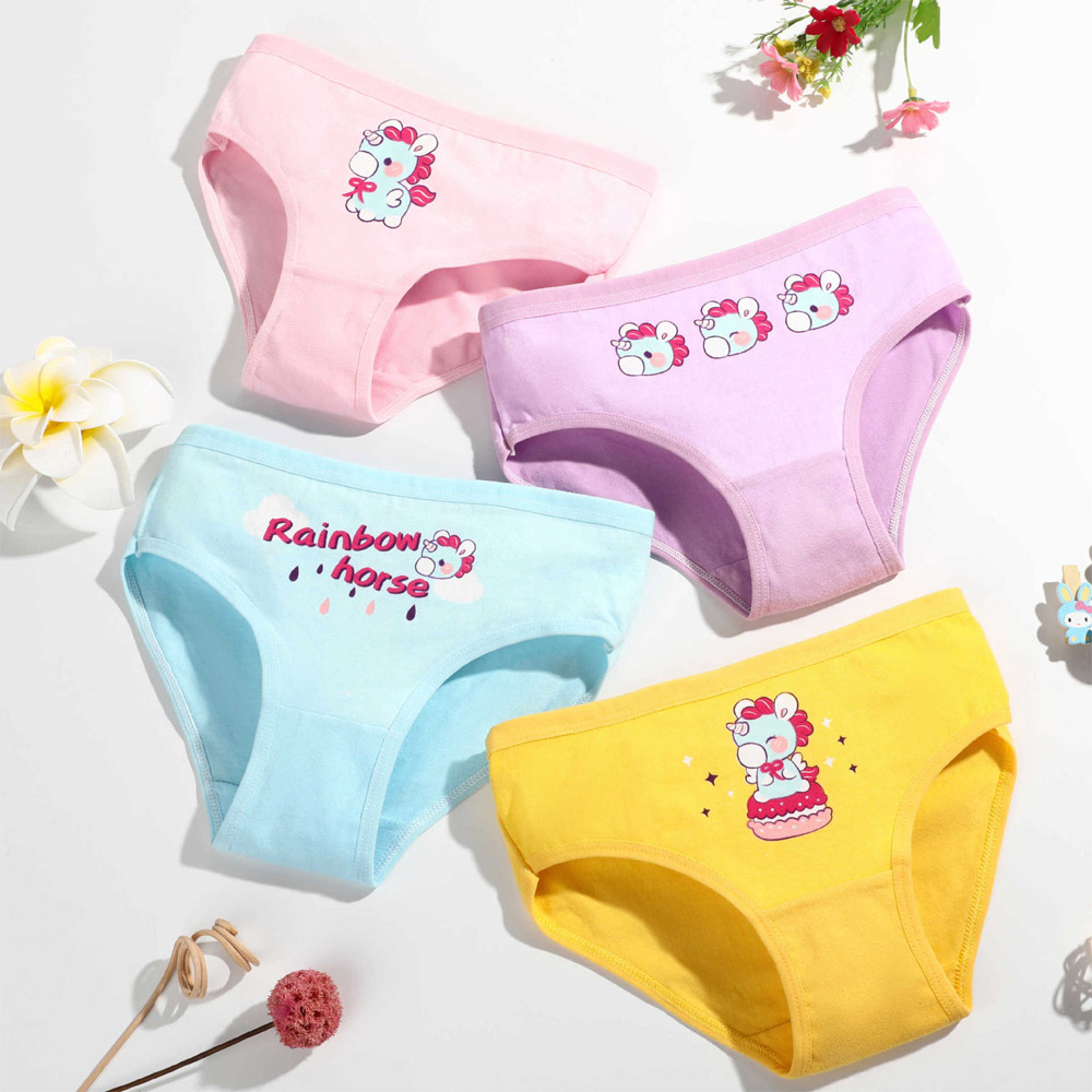 Multi Pack Underwear - 4 Teile/los Design Kinder Mädchen Höschen