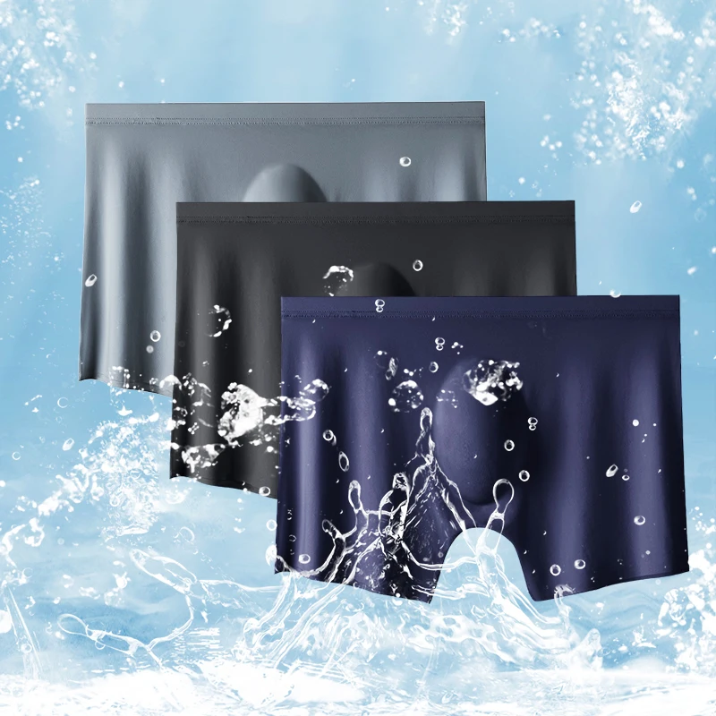 4 Teile/los Männer Sommer Eis  – Multi Pack Underwear Bewertung und Preis
