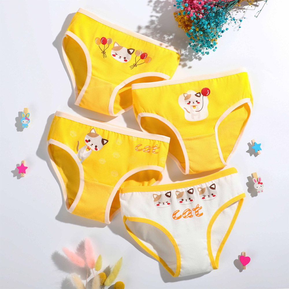 4 Teile/los Design Kinder Mädc – Multi Pack Underwear Bewertung und Preis